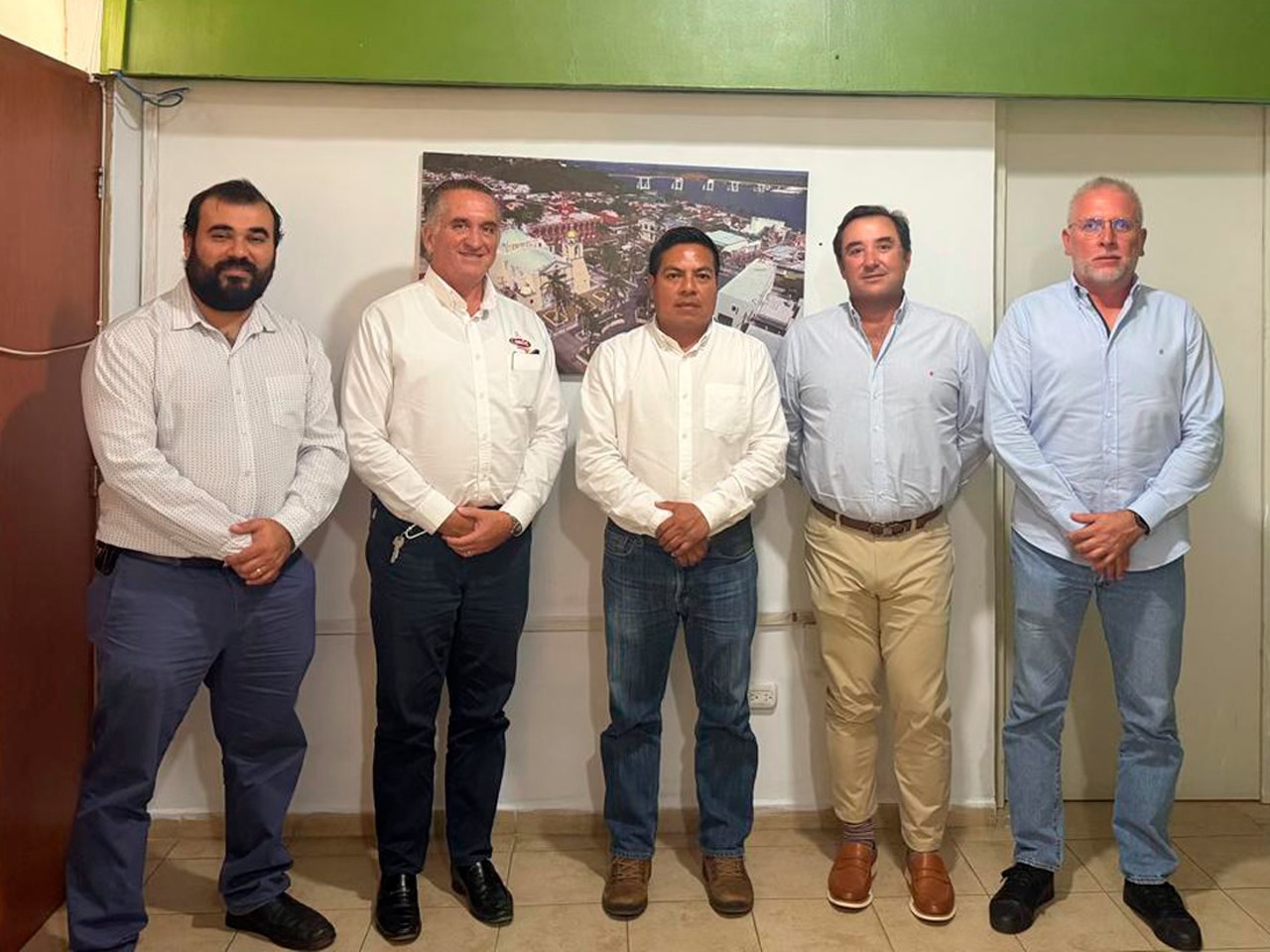 Reunión con Director de Obras Públicas de Alvarado