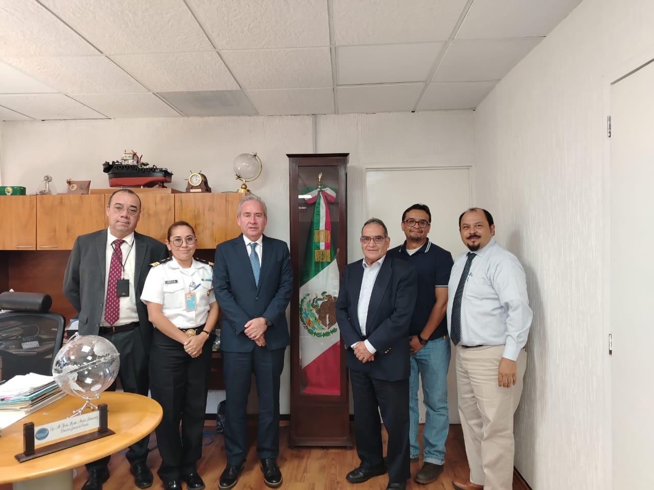 Reunión con Dirección General de Puertos