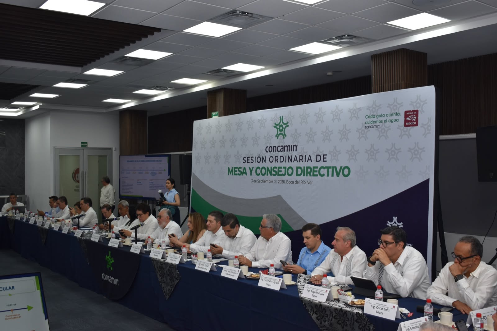 Sesión Ordinaria de Mesa y Consejo Directivo de Concamin Industria Confederada
