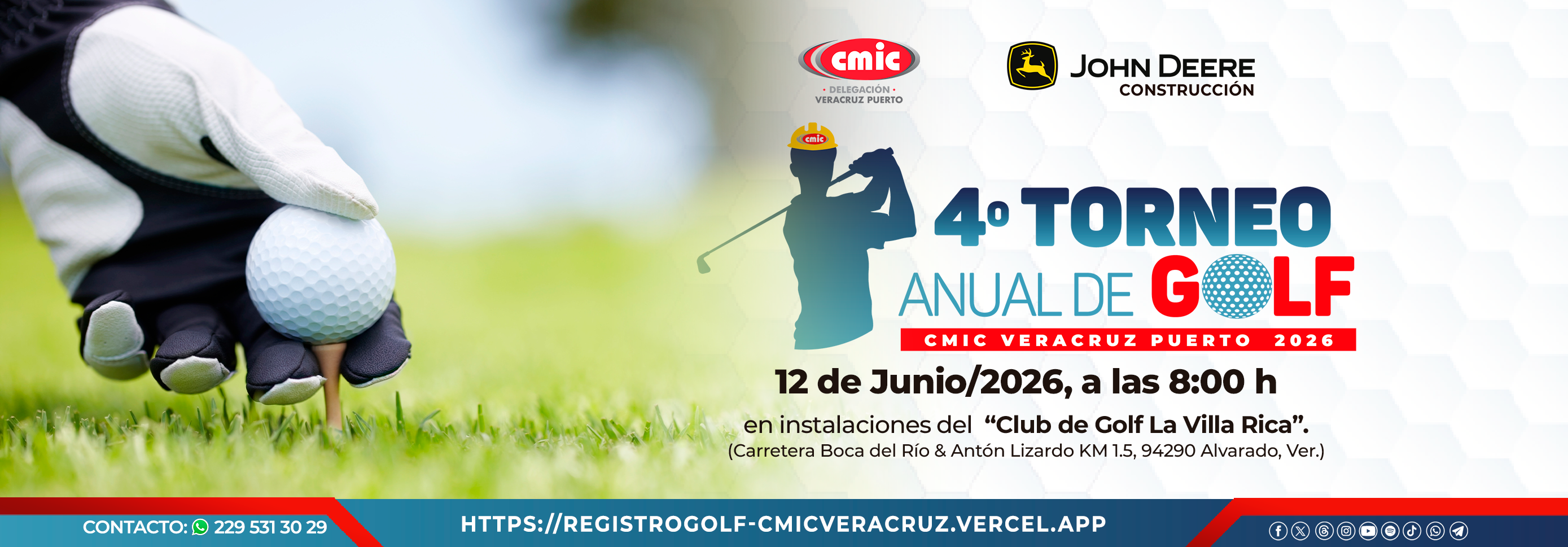 4° Torneo Anual de Golf CMIC Veracruz