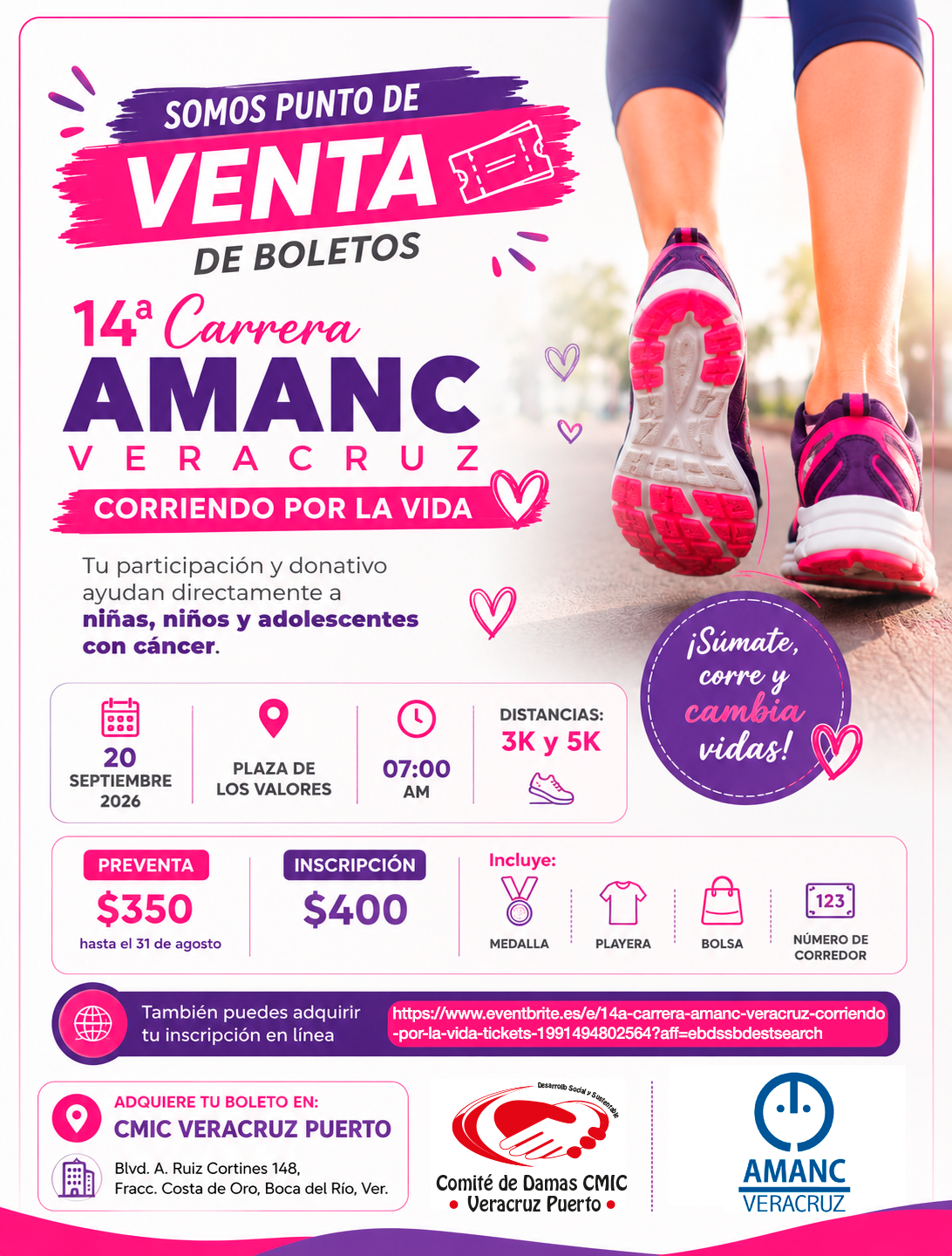 14ª Carrera AMANC Veracruz